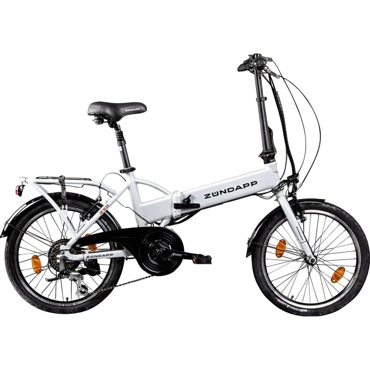 Zündapp Z101 E-Bike Klapprad, kompakt, kraftvoll, vielseitig