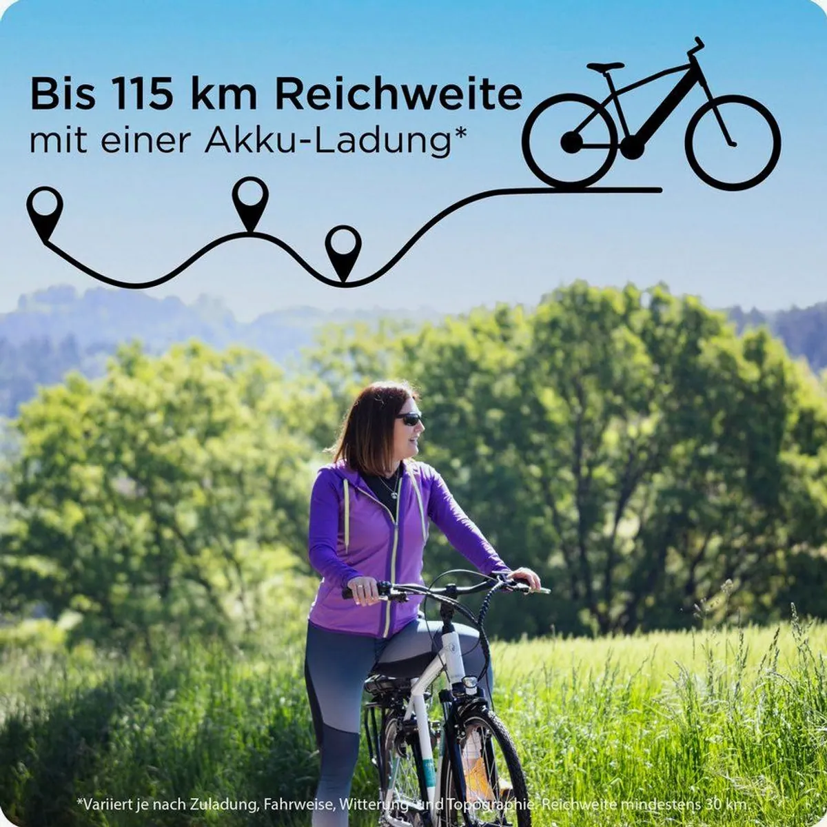 Zündapp Z807 E-Bike Trekkingrad, 7 Gang Shimano, 468 Wh Akku, Komfortabel und vielseitig 2