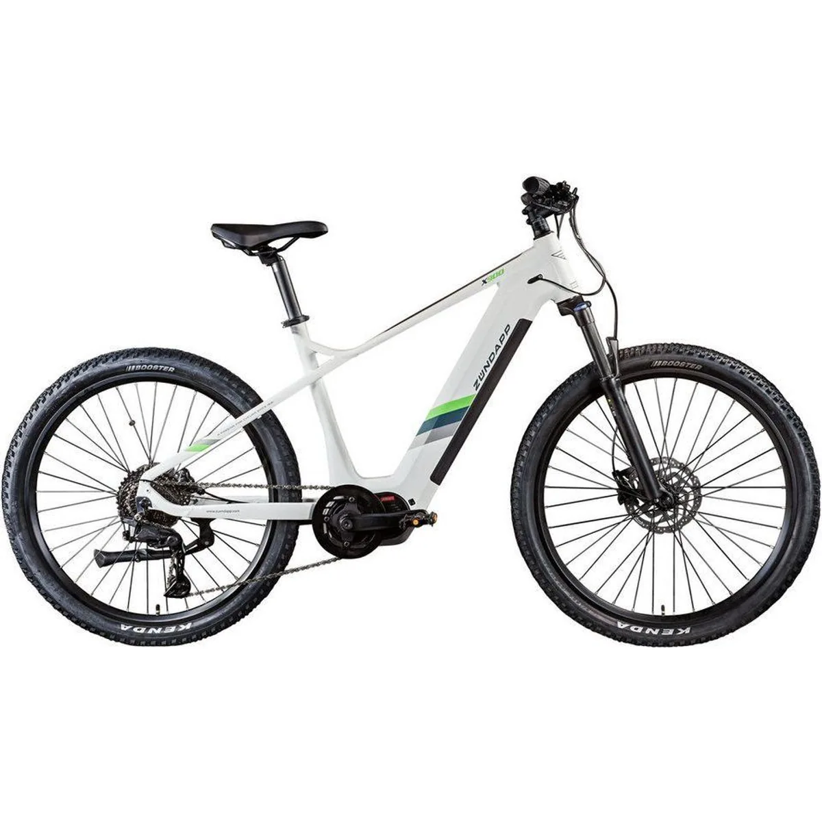 Zündapp E-Bike Mountainbike X900, leistungsstarker Mittelmotor, 733 Wh Akku, 10 Gang Shimano Schaltung