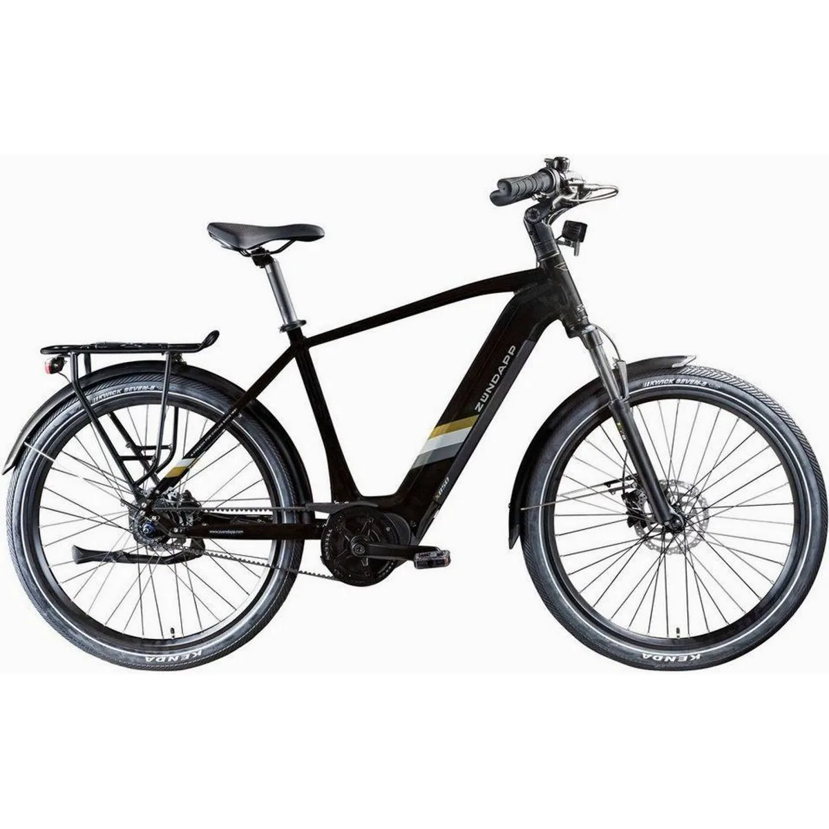 Zündapp X850 E-Bike Trekkingrad, 7 Gang, Mittelmotor, 550 Wh — hoher Fahrkomfort, wartungsarm, vielseitig einsetzbar