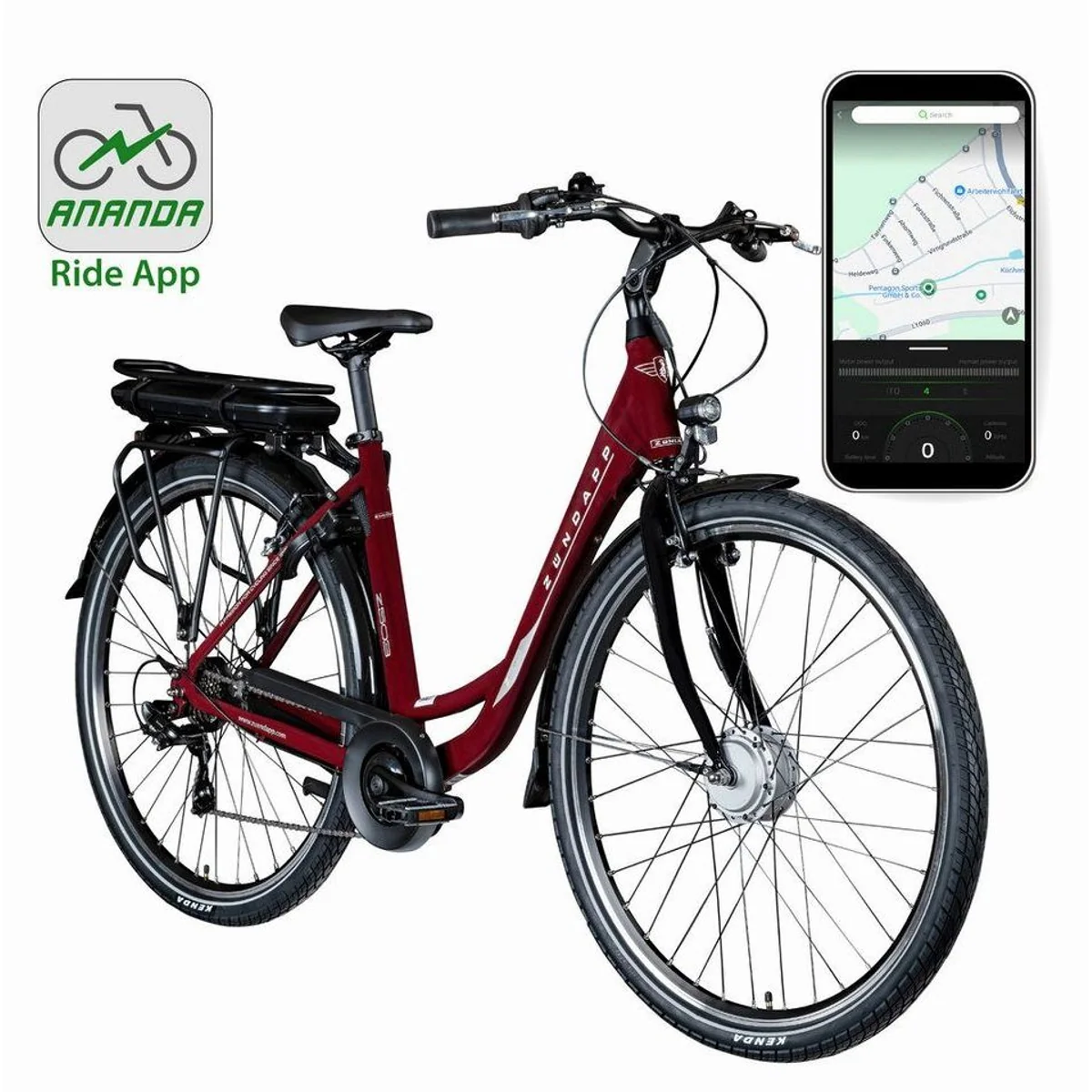Zündapp Z503 E-Bike Cityrad, 7-Gang Shimano, 536 Wh Akku, Frontmotor 2