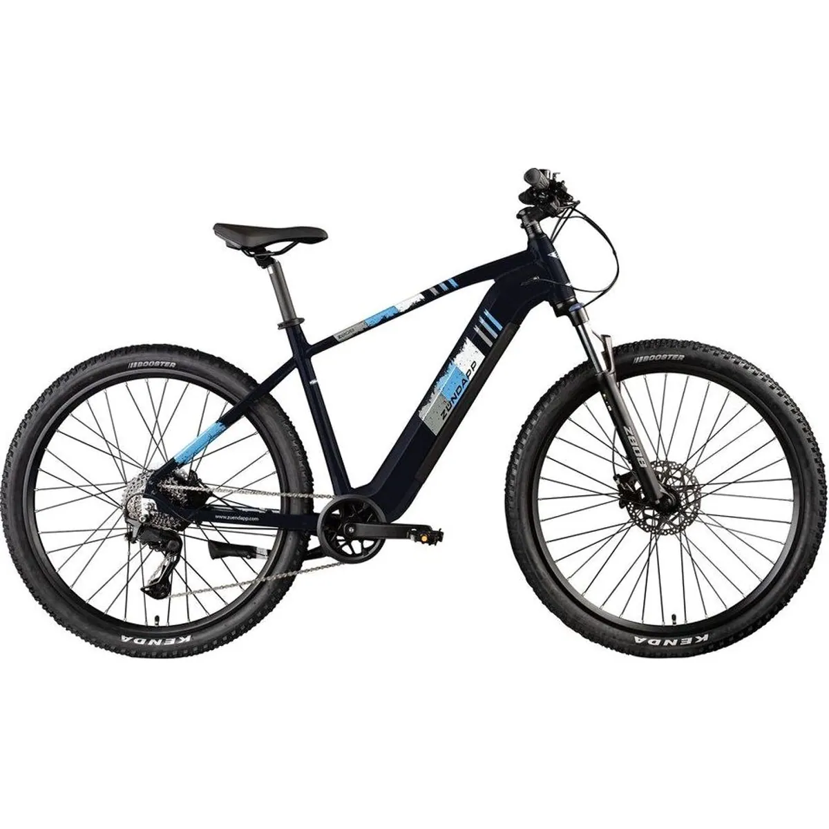 Zündapp Z808 E-Bike Mountainbike, 10-Gang Shimano, 550 Wh Akku, stabil und anpassbar