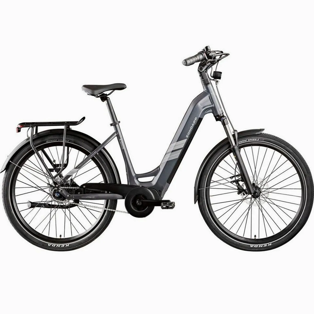 Zündapp E-Bike Cityrad X885, 7 Gang, Mittelmotor, 550 Wh — Ideal für Stadtfahrten