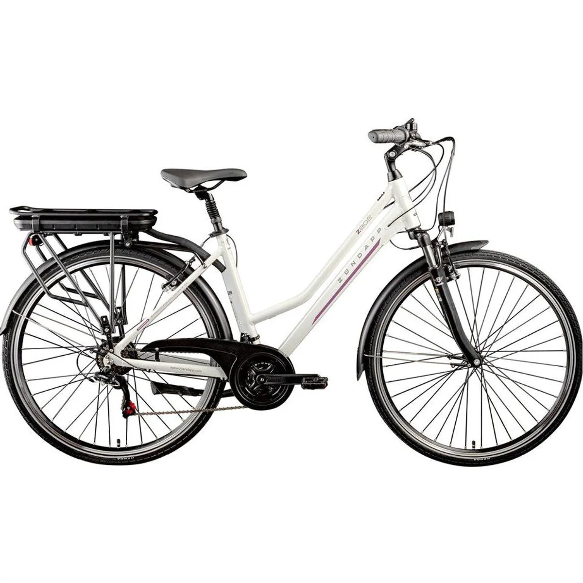Zündapp Z802 Damen E-Bike, 21 Gang Shimano, Ananda Heckmotor, 374 Wh Akku 2