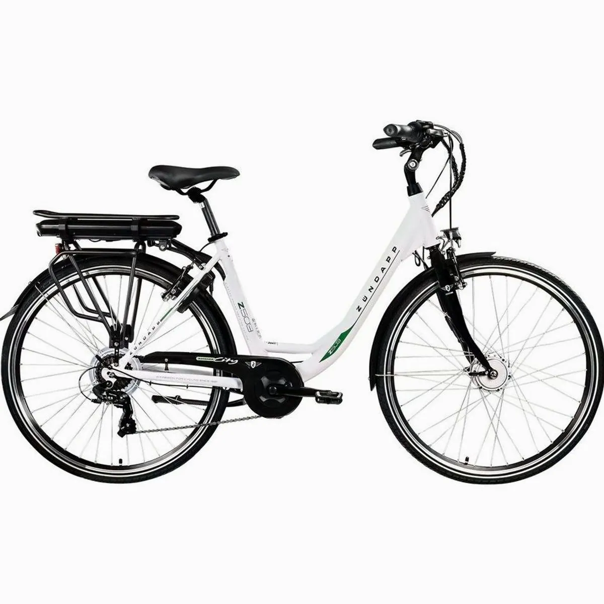 Zündapp Z503 E-Bike Cityrad, 7-Gang Shimano, 536 Wh Akku, Frontmotor