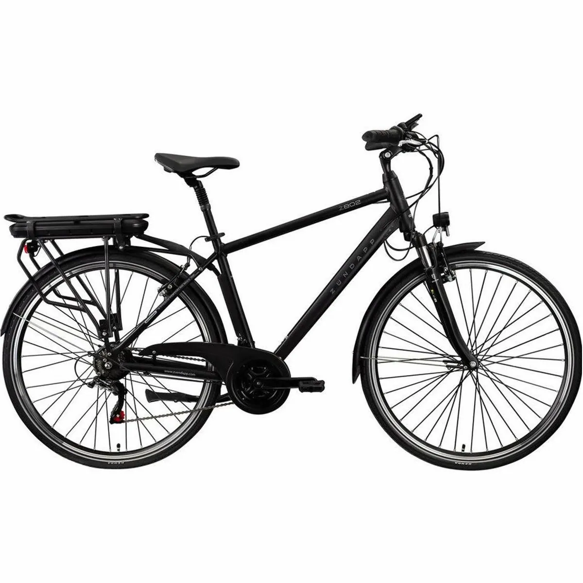 Zündapp Z802 E-Bike Trekkingrad, 21 Gang Shimano, 536 Wh Akku — komfortabel, vielseitig, leistungsstark