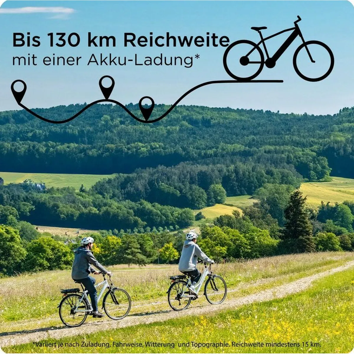 Zündapp Z802 E-Bike Trekkingrad, 21 Gang Shimano, 536 Wh Akku — komfortabel, vielseitig, leistungsstark 2