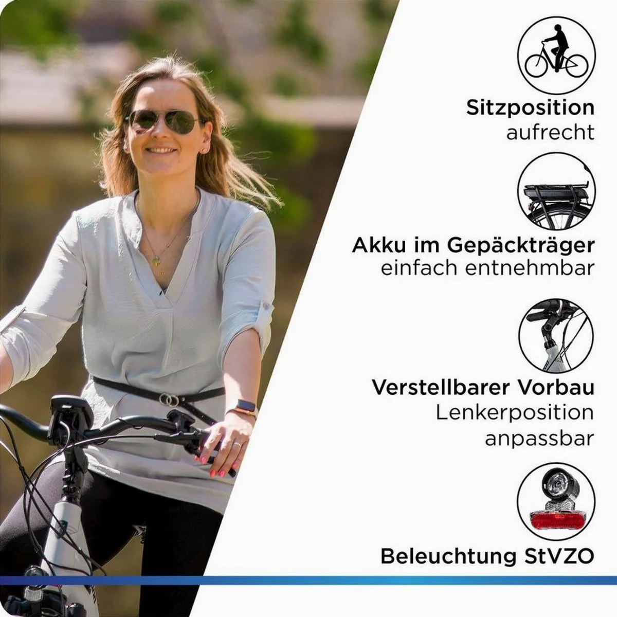 Zündapp E-Bike Cityrad X200, Bosch Mittelmotor, 7-Gang Shimano Nexus — ideal für Stadt und Freizeit 5