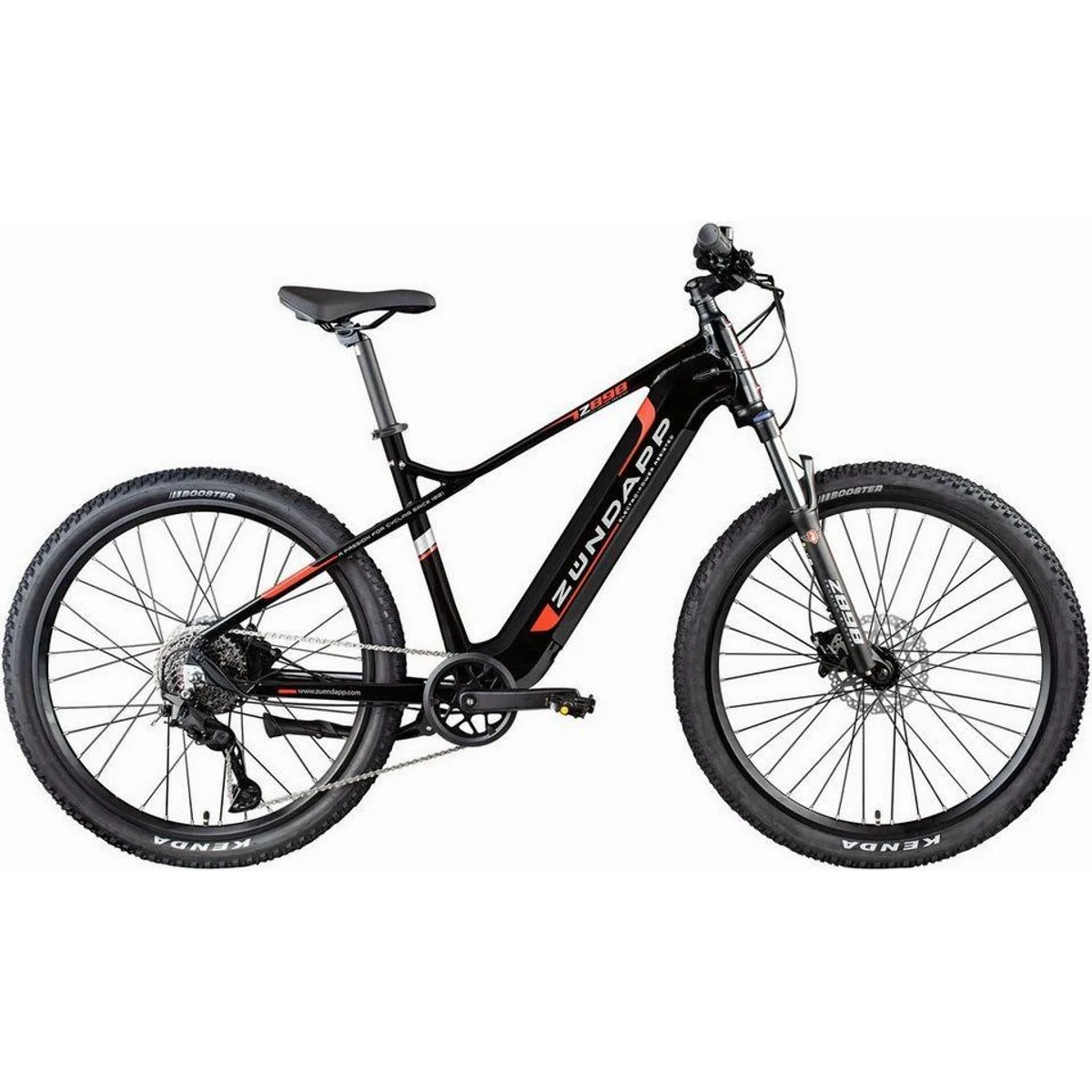 Zündapp Z898 E-Bike Mountainbike, 10 Gang, Heckmotor, 540 Wh