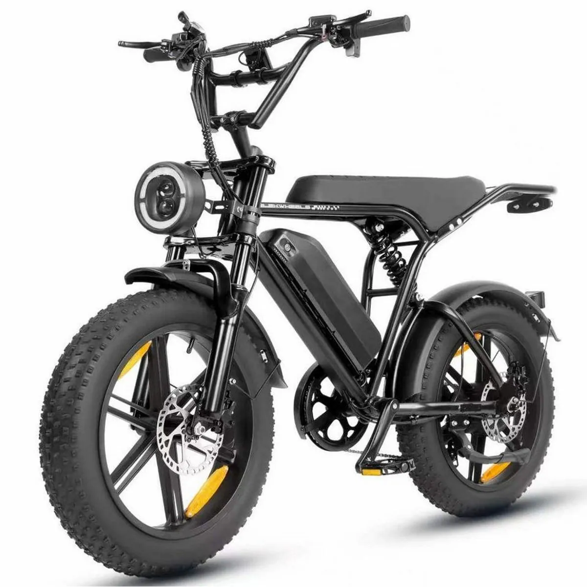 ZWHEEL E-Bike Cityrad E6-2.0, kraftvoller Motor, hohe Reichweite, komfortable Ausstattung