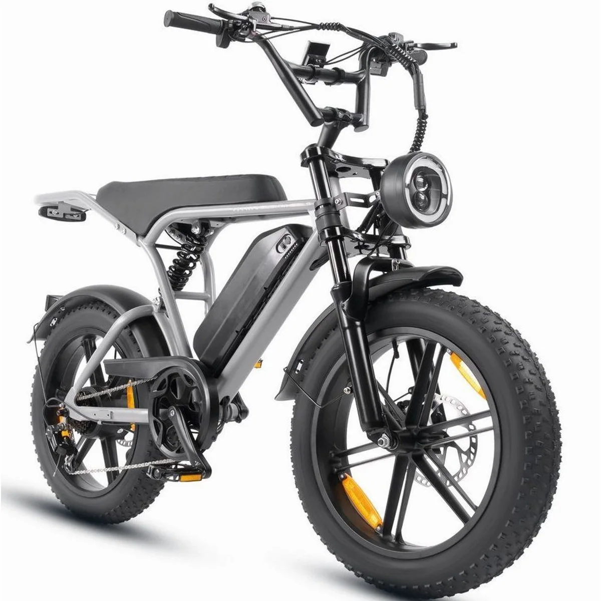 ZWHEEL E-Bike Cityrad E6-2.0, kraftvoller Motor, hohe Reichweite, stabiler Rahmen