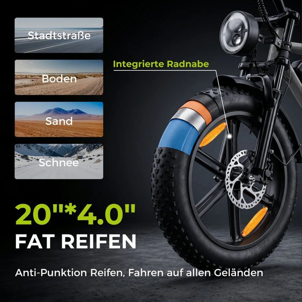 ZWHEEL E-Bike Cityrad E6-2.0, kraftvoller Motor, hohe Reichweite, stabiler Rahmen 4